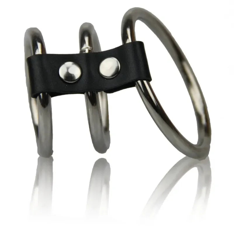 Male Chastity Devices Strict Leather Gates of Hell Lasting erection Cock Ring delay balls Loop bold penis extend sex toys