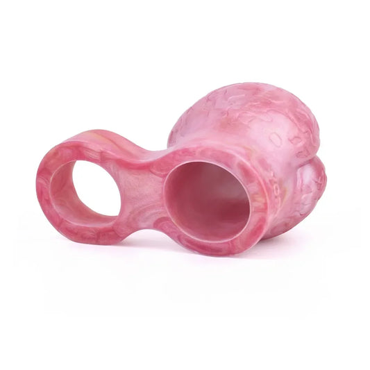 Male Delay Ejaculation Semen Lock Ring Dog Knot Ring Sleeve Silicone Penis Ring Chastity Lock Penis Enlargement Sex Toys for Men