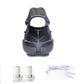 Male Electric Ball Stretcher Scrotum Pouch Time Delay E-stim Electro Shock Accessory Rubber Ring Chastity Cage Sex Tool for Man