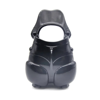 Male Electric Ball Stretcher Scrotum Pouch Time Delay E-stim Electro Shock Accessory Rubber Ring Chastity Cage Sex Tool for Man