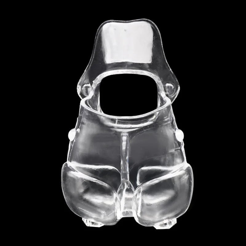 Male Electric Ball Stretcher Scrotum Pouch Time Delay E-stim Electro Shock Accessory Rubber Ring Chastity Cage Sex Tool for Man