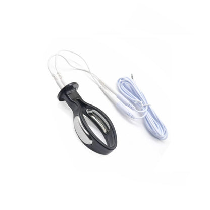 Male Electric shock Penis Therapy Ring Extender Host Pulse Device Bondage Body Male Cock Ring Medical Themed Stimulate Sex Toys