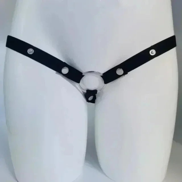 Male Flat Mini Chastity Cage Sex Toys Sissy Beginner Mini Penis Cage Belt with 3 Size Cock Rings Man TS Lock Men'S Adult Goods