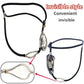 Male Invisible Chastity Belt Bondage Pants with Anal Ring lockable Stainless Steel Cuckold Chastity Cage Sex Toys for Men BDSM
