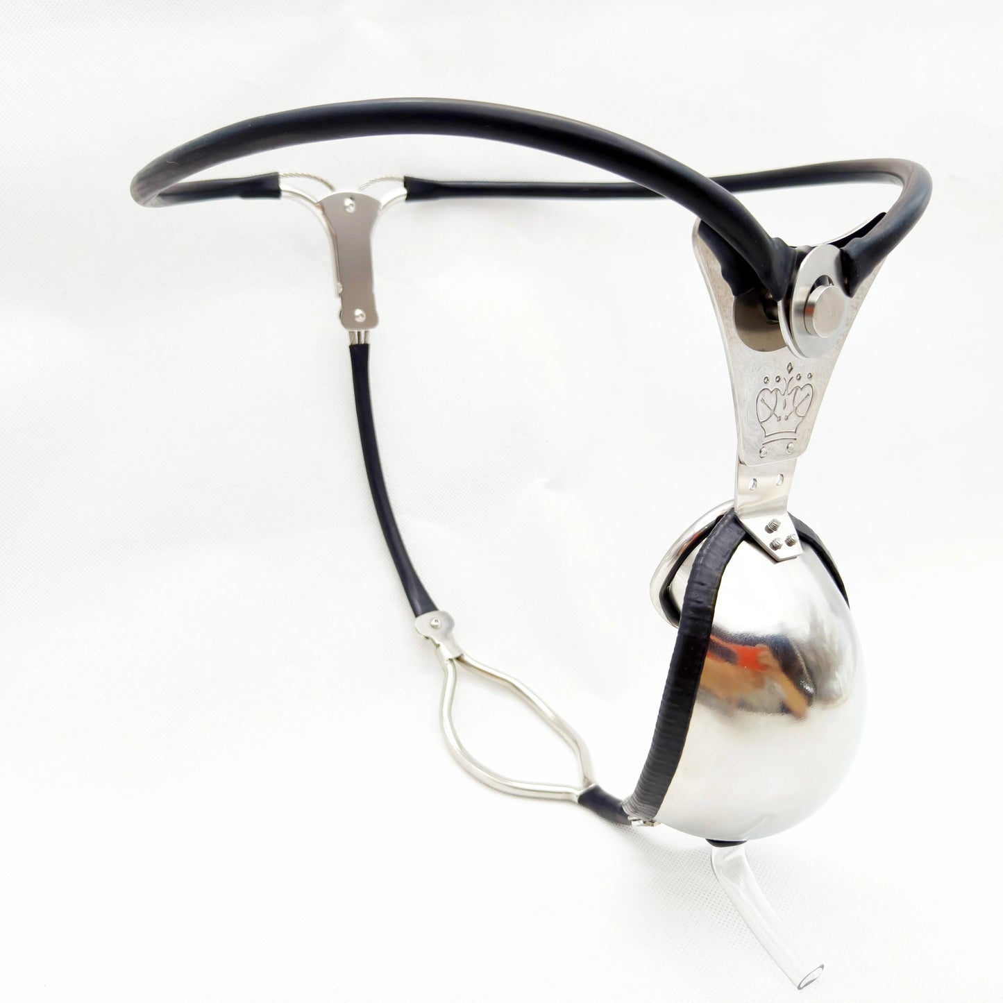Male Invisible Chastity Belt Device Cock Cage with Poop Hole Adjustable Waist Desire Control Penis Bondage Adult Sex Toy for Man