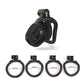 Male Lightweight Small Chastity Cage Device 4 Cock Rings Set Mini Penis Cage Ball Lock Training Belt Slave Sex Toy For Man
