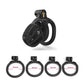Male Lightweight Small Chastity Cage Device 4 Cock Rings Set Mini Penis Cage Ball Lock Training Belt Slave Sex Toy For Man