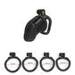 Male Lightweight Small Chastity Cage Device 4 Cock Rings Set Mini Penis Cage Ball Lock Training Belt Slave Sex Toy For Man