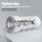 Male Masturbator Cup 3D Realistic Pocket Pussy Sleeve Stroker Textured Blowjob Reusable Soft Stretchy Adult Men Sex Toys