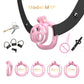 Male Micro Chastity Cage with Soft Urethral Catheter and 4 Size Penis Ring Ascetic Bondage Cock Cage Anti-Cheating Sissy Sex Toy