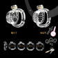 Male Micro Chastity Cage with Soft Urethral Catheter and 4 Size Penis Ring Ascetic Bondage Cock Cage Anti-Cheating Sissy Sex Toy