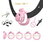 Male Micro Chastity Cage with Soft Urethral Catheter and 4 Size Penis Ring Ascetic Bondage Cock Cage Anti-Cheating Sissy Sex Toy
