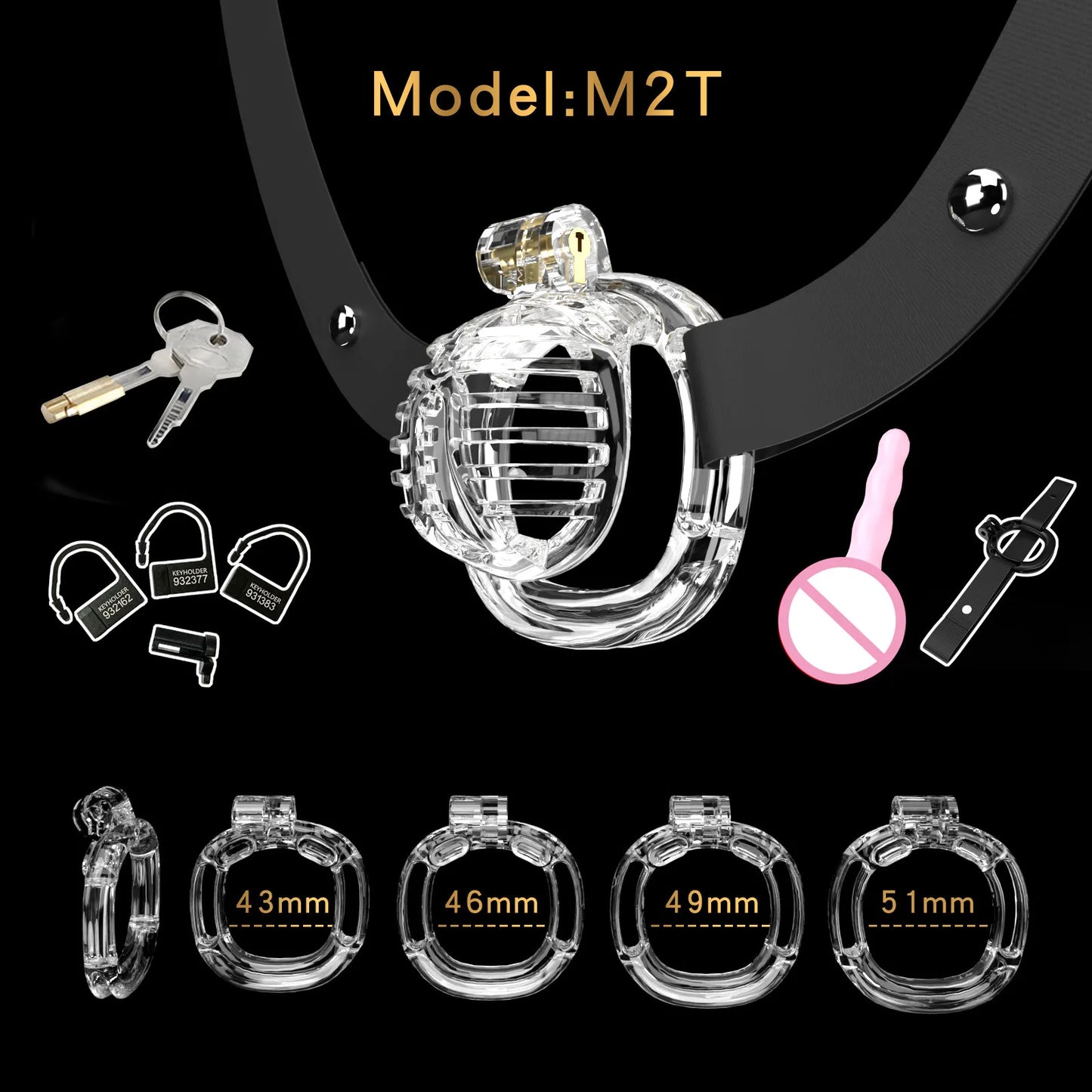 Male Micro Chastity Cage with Soft Urethral Catheter and 4 Size Penis Ring Ascetic Bondage Cock Cage Anti-Cheating Sissy Sex Toy