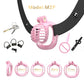 Male Micro Chastity Cage with Soft Urethral Catheter and 4 Size Penis Ring Ascetic Bondage Cock Cage Anti-Cheating Sissy Sex Toy