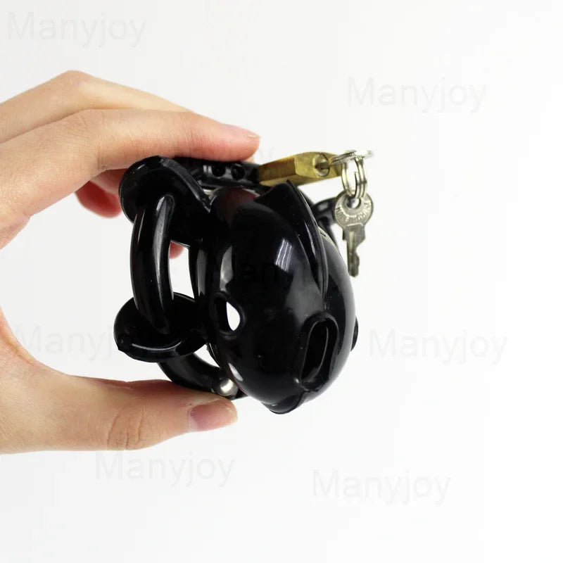 Male Nub Silicone Small Chastity Device Penis Lock Cage Cock Ring Adjust Slave Bondage Restraint Chastity Belt Sex Toys for Men