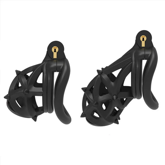 Male Penis Chastity Cage Set Mini Small Bird Chastity Cage With 4 Size Cock Ring Penis Lock Bondage Slave Man Sex Toy