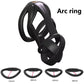 Male Penis Chastity Cage Set Mini Small Long Bird Chastity Cage With 4 Cock Rings Penis Lock Bondage Slave Man Sex Toy