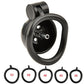 Male Penis Chastity Cage Set Small Bird Chastity Cage Belt With 5 Size Padlock Cock Ring Penis Lock Bondage Slave Man Sex Toy