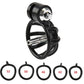 Male Penis Chastity Cage Set Small Bird Chastity Cage Belt With Padlock 5 Cock Ring Penis Bondage Slave Man Sex Toy