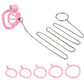 Male Penis Chastity Cage Set Small Bird Chastity Cage Belt With Padlock 5 Cock Ring Penis Bondage Slave Man Sex Toy