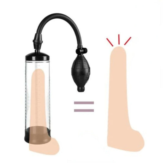 Male Penis Extender Enlargement Stretcher Accessory Vacuum Pump Sleeve Cylinders Sex Toy Erotic Adult Game Sexy Products
