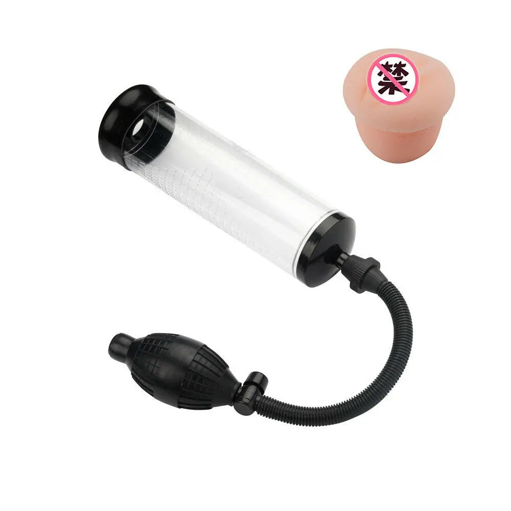 Male Penis Extender Enlargement Stretcher Accessory Vacuum Pump Sleeve Cylinders Sex Toy Erotic Adult Game Sexy Products