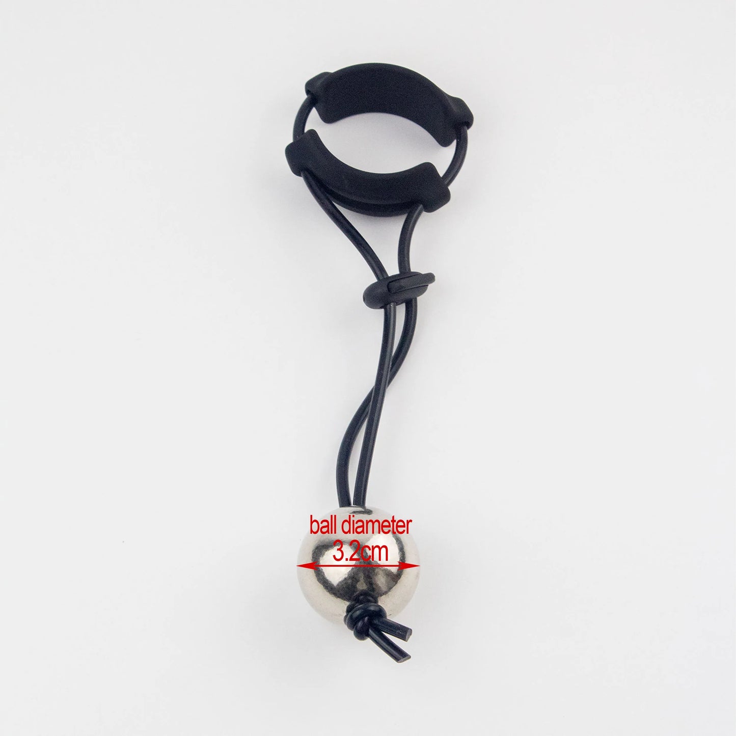 Male Penis Ring Exercise Device Weight Sex Masturbator Stimulate Enlargement Stretcher Ball Semen Lock Adult SexToys for Men 18+