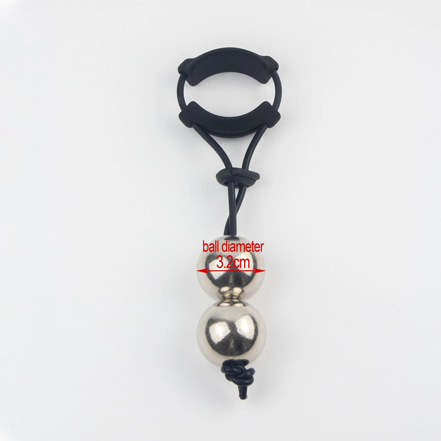 Male Penis Ring Exercise Device Weight Sex Masturbator Stimulate Enlargement Stretcher Ball Semen Lock Adult SexToys for Men 18+
