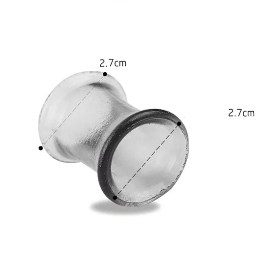 Male Penis Scrotum Ring Soft Flexible TPE Cock Rings Ejaculation Delay Transparent Cockring Sex Toys Adult Products for Men