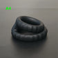 Male Penis Sleeve Dual Cock Rings Delay Ejaculation Nozzle Penis Rings Enlargement Reusable Cockring Sex Toys for Men Adults