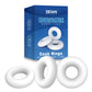 Male Penis Sleeve Dual Cock Rings Delay Ejaculation Nozzle Penis Rings Enlargement Reusable Cockring Sex Toys for Men Adults