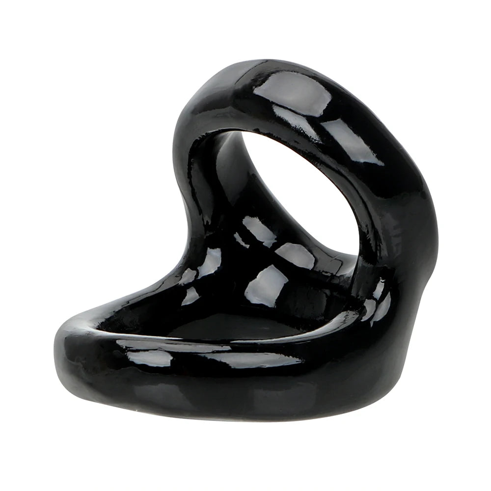 Male Penis Sleeve Dual Cock Rings Delay Ejaculation Nozzle Penis Rings Enlargement Reusable Cockring Sex Toys for Men Adults