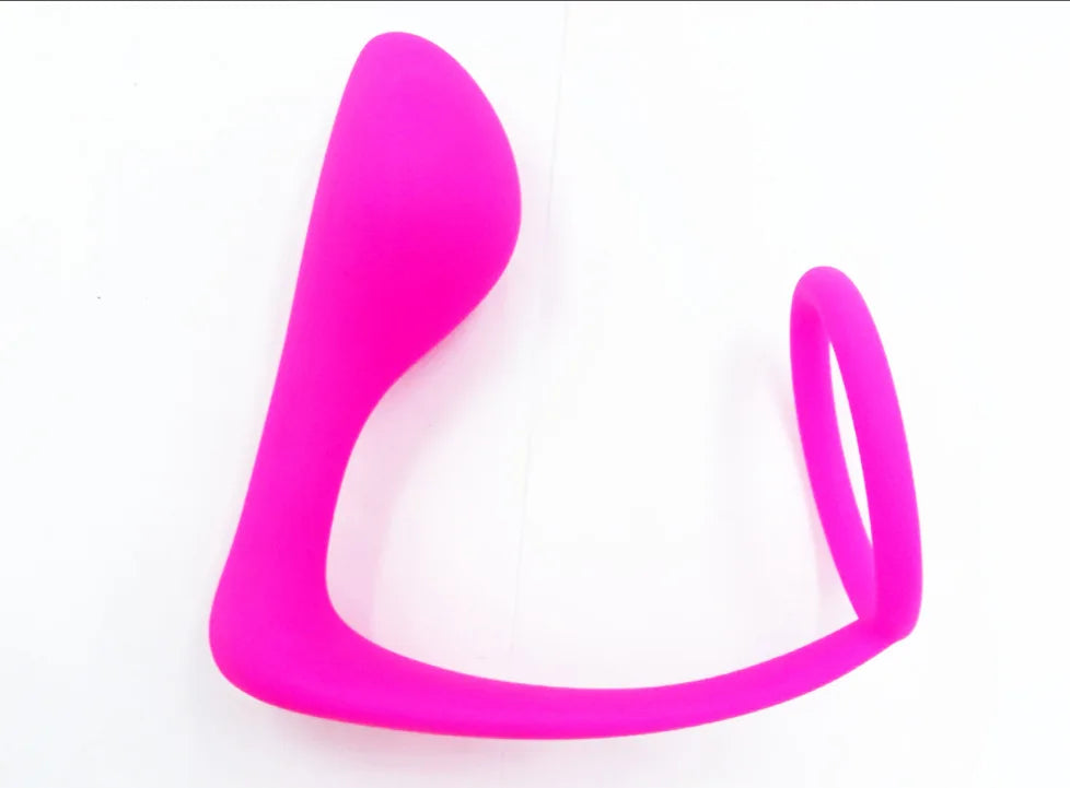 Male Prostate Anal Plug Silicone Waterproof Massager Stimulator Delay Ejaculation Cock Ring Sex Shp Toys for Couple Women Men