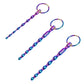 Male Rainbow Stainless Steel Penis Plug Set Man Urethral Catheter Dilator Metal Penis Plug Set Stick Insert Sex Toy