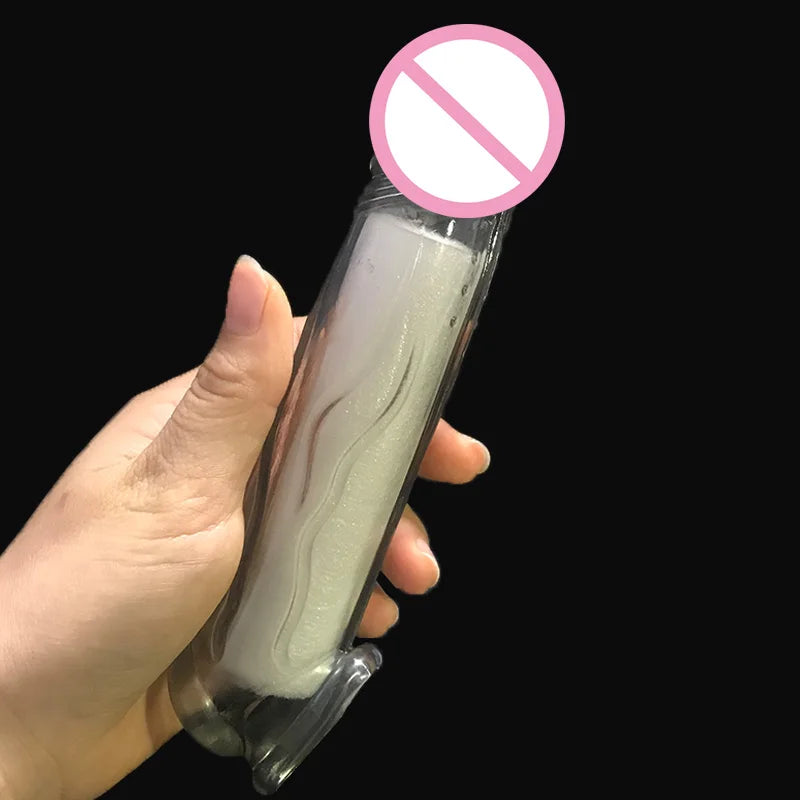 Male Reusable Penis Sleeve Testis Bondage Cock Extender Penis Ring Condoms With Scrotum Rings Penis Erection Erotic Toys For Men