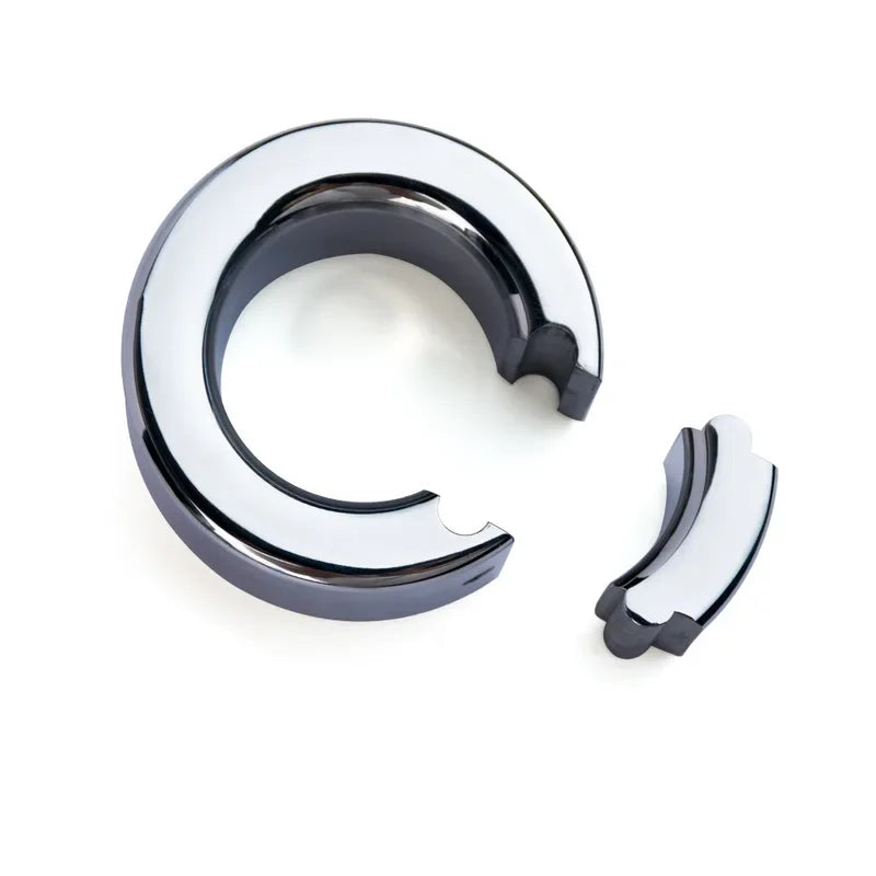 Male Rings Penis Lock Cock Ring Metal Penis Sex Toys For Men Ball Stretcher Delay Stainless Steel Penis Rings Scrotal Restraint