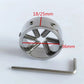 Male Scrotum Squeeze Ball Stretcher Weight Testicle Chastity Device Cage Metal Scrotum Penis Ring Crusher Extrusion Device