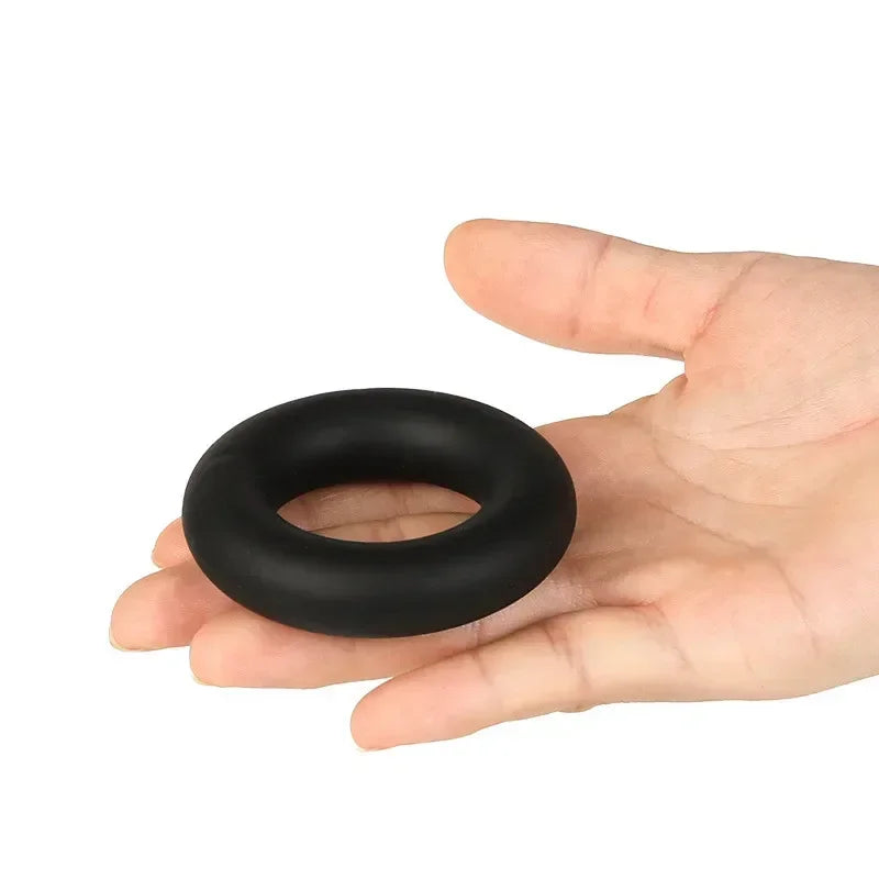Male Scrotum Testis Restraints Liquid Silicone Penis Cock Rings Adult Game Sex Toys for Men  Delay Ejaculation Lasting Erection