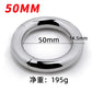 Male Scytum Ring Stainless Steel Penis Ring Scrotal Weight-Bearing Pendant Cock Ring For Men Delay Ejection Bdsm Sex Toys Rings