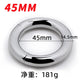 Male Scytum Ring Stainless Steel Penis Ring Scrotal Weight-Bearing Pendant Cock Ring For Men Delay Ejection Bdsm Sex Toys Rings
