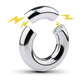 Male Scytum Ring Stainless Steel Penis Ring Scrotal Weight-Bearing Pendant Cock Ring For Men Delay Ejection Bdsm Sex Toys Rings