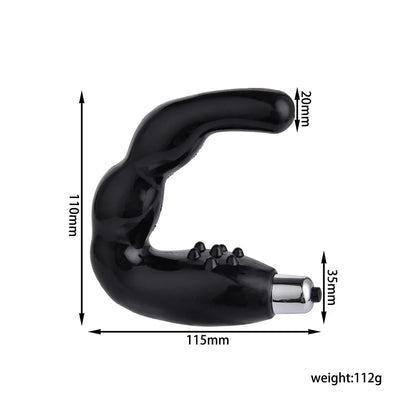 Male Sex C-type Prostate Massager Vibration Rear Court Anal Plug Masturbation Device Adult Products SM Finger Anus Sex Toy 18+