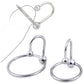 Male Sex Delay Glans Ring Metal Bead Penis Rings Stimulator Irritation Urethral Dilators Cock Ring Penis Plug Sex Toy for Men 18