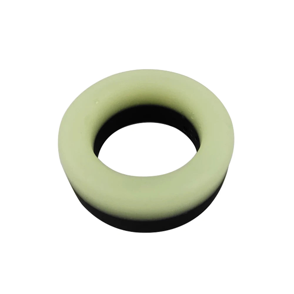 Male Silicone Luminous penis lock cock Ring bondage Erection Delay Ejaculation Reusable Enlargement ball stretcher Sex Toy Men