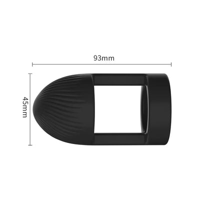 Male Silicone Scrotal Restraint Ring Penis Exercise Device Testicular Sex Toy Supplies Cock Ring BDSM Adult Sex Toys For Men Gay