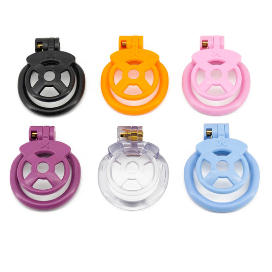 Male Slave Super Mini Abstinence Ring Anti Cheating Chastity Cage ABS Penis Cage Cock Ring With Lock Sex Toys For Men BDSM Sissy