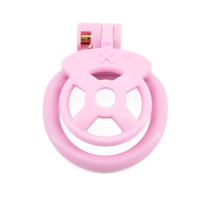 Male Slave Super Mini Abstinence Ring Anti Cheating Chastity Cage ABS Penis Cage Cock Ring With Lock Sex Toys For Men BDSM Sissy