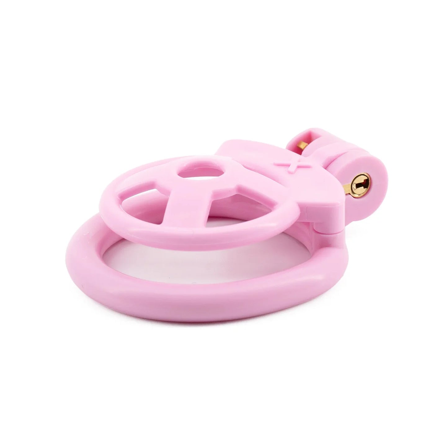 Male Slave Super Mini Abstinence Ring Anti Cheating Chastity Cage ABS Penis Cage Cock Ring With Lock Sex Toys For Men BDSM Sissy