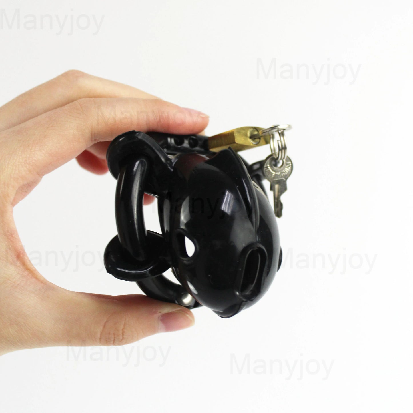 Male Small Chastity Device Cock Cage Cock Cage Penis Ring Bondage Loyalty Device Adjustable Ring Size Fetish Sex Toy for Men 18+