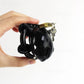 Male Small Chastity Device Cock Cage Cock Cage Penis Ring Bondage Loyalty Device Adjustable Ring Size Fetish Sex Toy for Men 18+